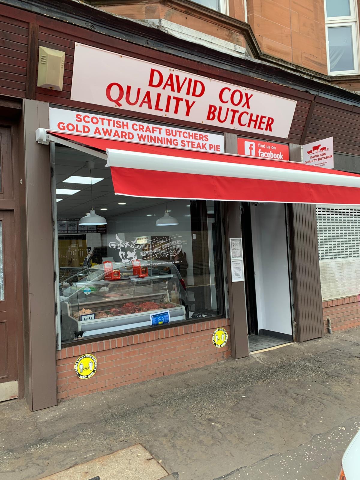 retail design and fit out for Glasgow butcher