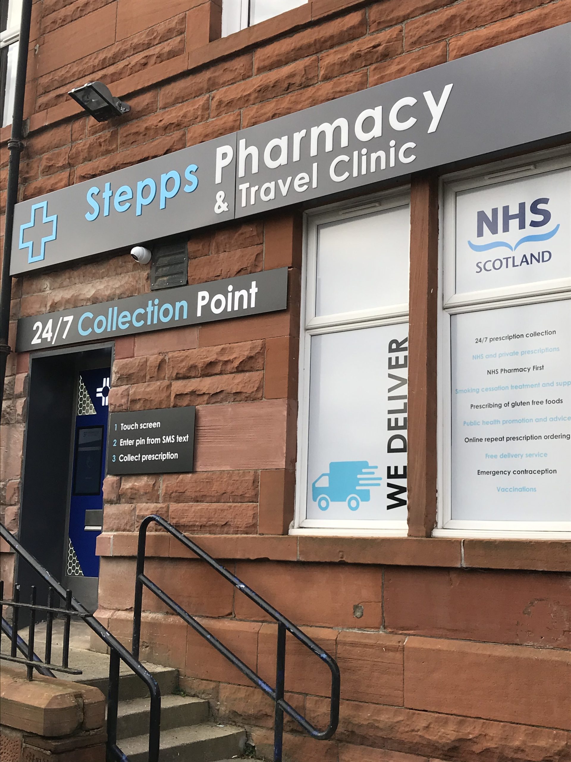 community pharmacy design for Stepps Pharmacy